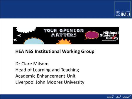 Learning from the NSS: can’t get no satisfaction…… This year's National Student Survey is a wake-up call to university vice-chancellors. They must buck.