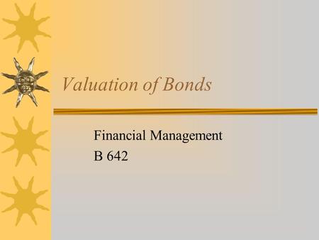 Financial Management B 642