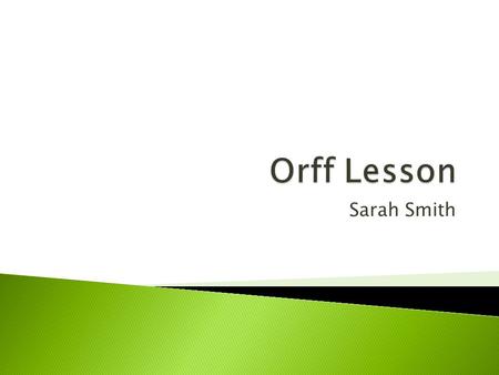 Sarah Smith  In the beginning, God created the heavens and the earth…And God said, “Let the earth bring forth living creatures according to their kinds-livestock.