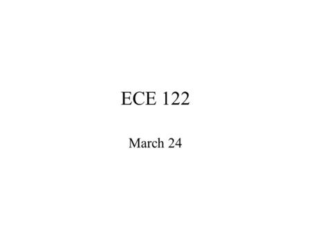 ECE 122 March 24. Motivation I am tasked to write two classes, one for cat, one for sheep. That is easy. I roll up my sleeve and get it done!