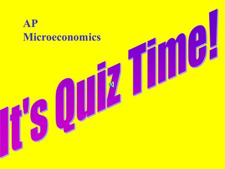 AP Microeconomics. Supply and Demand At the Margin To market we go Price taker, heart breaker Factor This! 100 200 300 400 500 100 200 300 400 500 100.