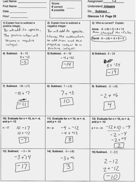 Multiplying and Dividing Integers When you MULTIPLY: Two positives equal a positive Two negatives equal a positive One positive & one negative equal.