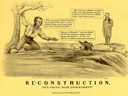 Southern Resentment Overall, the war and Reconstruction resulted in Southern Resentment and white Southern control of economic, political, and social.