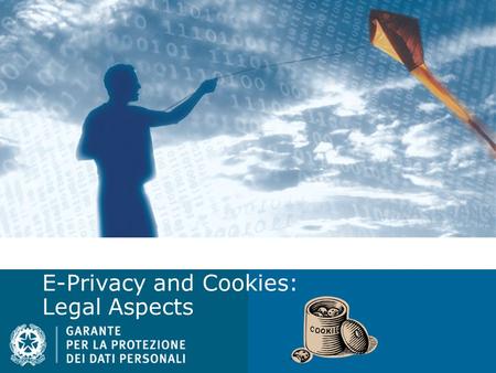 E-Privacy and Cookies: Legal Aspects. E-Privacy Directive 2002/58, amended by 136/2009 Main amendments focus on DBN (security) and confidentiality of.