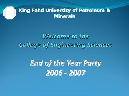 King Fahd University of Petroleum & Minerals