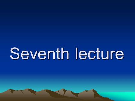 Seventh lecture Changes occurring in the nerve as a result of conduction of a nerve impulse: I- Electrical changes.