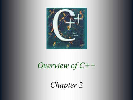 Overview of C++ Chapter 2. 2 2.1 C++ Language Elements t Comments make a program easier to understand t // Used to signify a comment on a single line.