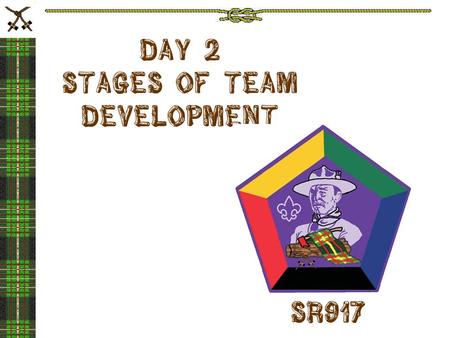 Day 2 Stages of Team Development SR917. TEAM DEVELOPMENT.