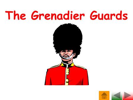 The Grenadier Guards. The badge of the Grenadier Guards.