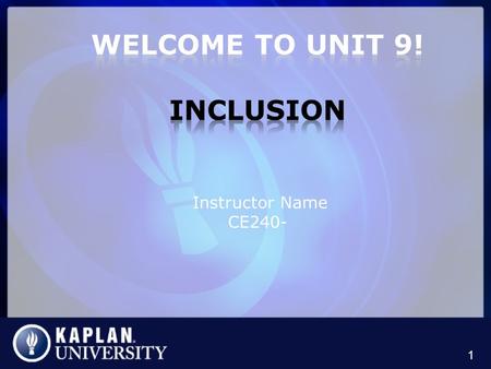 Instructor Name CE240- 1. Weekly Reminders Complete Readings Read Web Resources Complete the learning activities Discussion Board: Post detailed responses.