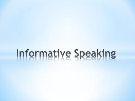 To communicate knowledge To raise awareness To deepen understanding To empower listeners To clarify options for action NOT to advocate, persuade, influence.