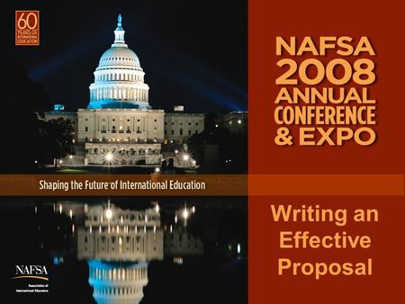 Writing an Effective Proposal. Mell Bolen, BCA 2009 Conference Chair Pat Willer University of South Carolina Content Chair Deb Pierce Northern Illinois.