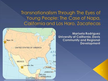 1 Napa, CA. Los Haro, Zac..  Research Questions  Participants and Site  Methodology and Analysis  Results  Implications and Future Research 2.