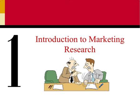 Introduction to Marketing Research