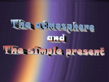 When should we use simple present? Facts, things that are always or generally true. Facts, things that are always or generally true. It always rains in.