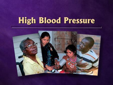 High Blood Pressure. Stroke 600.000.000 people worldwide 600.000.000 people worldwide 1 in 10.