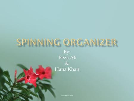 By: Feza Ali & Hana Khan.  The problem of organization is a problem that is well known by many. Finding space to keep things is becoming a brain twister.