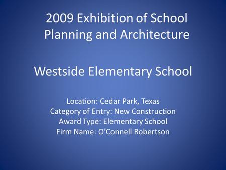 Westside Elementary School