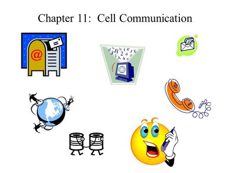 Chapter 11: Cell Communication