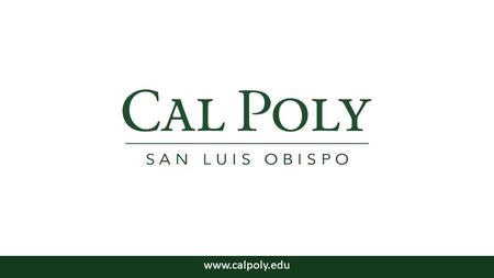 Www.calpoly.edu. 2013-14 Budget Update 10/25/20152.