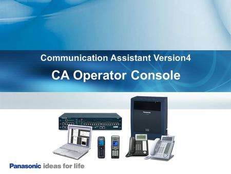 CA Operator Console Communication Assistant Version4.