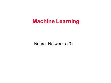 Machine Learning Neural Networks (3). Understanding Supervised and Unsupervised Learning.