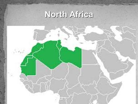 North Africa. NEW GENERATION YOUTH IN THE MIDDLE EAST AND NORTH AFRICA: DEMOGRAPHIC CHALLENGE OR OPPORTUNITY? Nearly one of five people living in North.