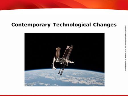 TEKS 8C: Calculate percent composition and empirical and molecular formulas. Contemporary Technological Changes.