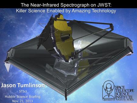 Hubble Science Briefing