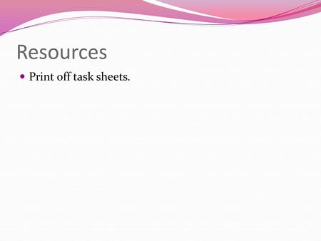 Resources Print off task sheets.. How do audiences use the mass media? How and why has the use of the mass media changed over time? Starter Think about.