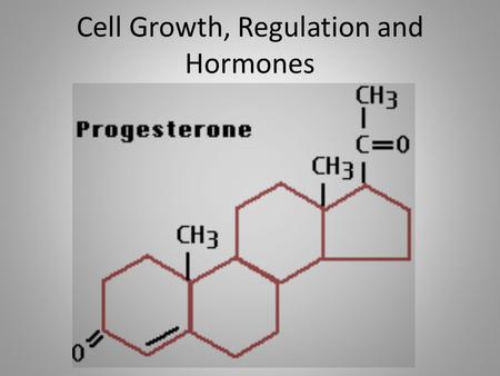 Cell Growth, Regulation and Hormones. Levels of Cell Regulation Intracellular – Within the individual cells Local Environment – Cells response to its.