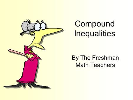 Compound Inequalities