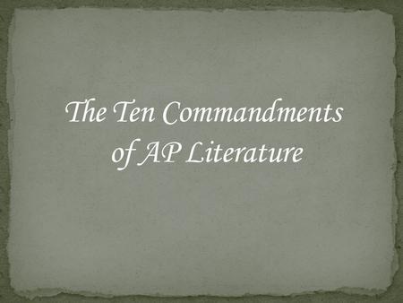 I am the Prompt, thy Prompt; thou shalt have no other Prompt before me. Thou shalt read the Prompt with rapt attention; the Prompt is thy friend. Thou.