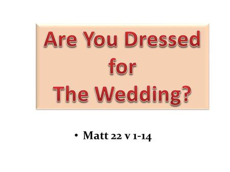 Matt 22 v 1-14. Mat 22:5 But they made light of it and went their ways, one to his own farm, another to his business. 6 And the rest seized his servants,