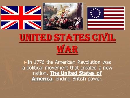 United States Civil War