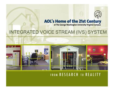 INTEGRATED VOICE STREAM (IVS) SYSTEM. THE OBJECTIVE ● Audio streams can be used to deliver both information and music ● Examples of audio sources: ● Music.