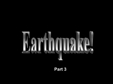 Part 3 Seismometers and Seismograms A seismogram is the record produced by a seismometer (or seismograph).