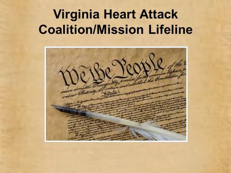 Virginia Heart Attack Coalition/Mission Lifeline.