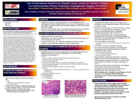 Use of International Autoimmune Hepatitis Group Criteria for Pediatric Patients Use of International Autoimmune Hepatitis Group Criteria for Pediatric.