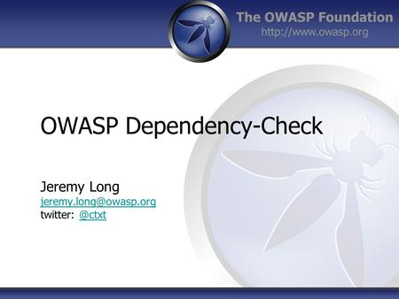 OWASP Dependency-Check