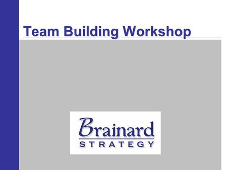 Team Building Workshop