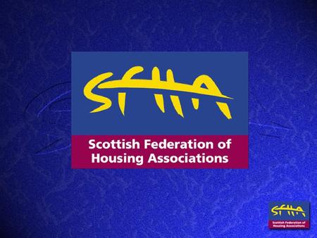 Surf Open Forum 30 th March 2006 “People and Place” Regeneration Policy Statement The Role for Housing Associations Jacqui Watt Chief Executive Scottish.