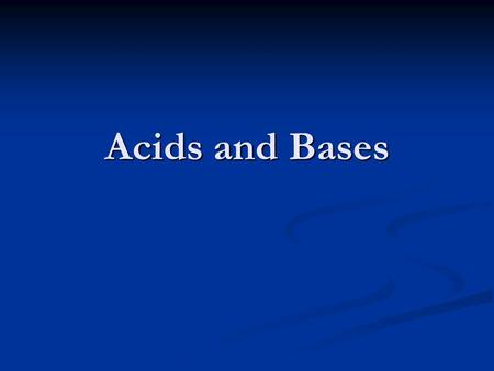 Acids and Bases. 2003 AP #1 A-E Write the Equilibrium, Kb, for the reaction represented.