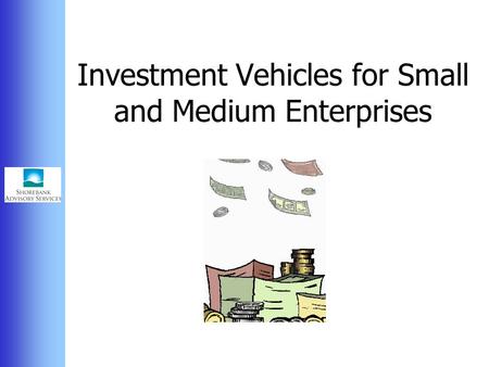 Investment Vehicles for Small and Medium Enterprises.