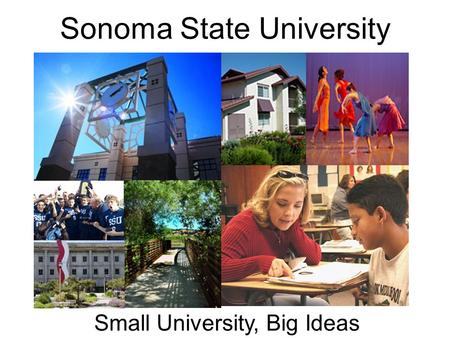 Sonoma State University