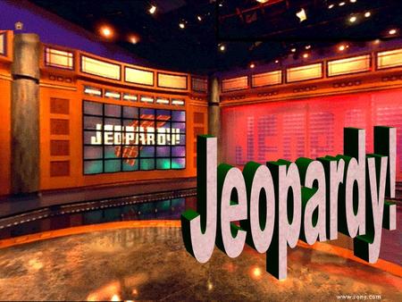 Jeopardy 100 200 100 200 300 400 500 300 400 500 100 200 300 400 500 100 200 300 400 500 100 200 300 400 500 Power & Govt.Comparing Govts. History of.