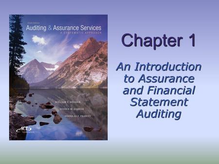 An Introduction to Assurance and Financial Statement Auditing