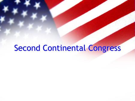 Second Continental Congress Warm Up Questions Explain what happened at the battles of Lexington and Concord. Who would you say won these battles? Provide.