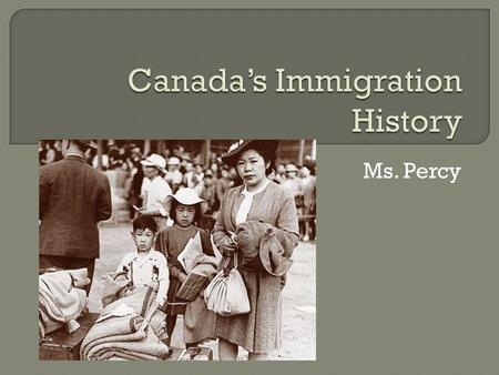 Ms. Percy.  1896-1905 – Clifford Sifton, Minister of the Interior, offers free land and other incentives to potential immigrants  Visualize it! Visualize.