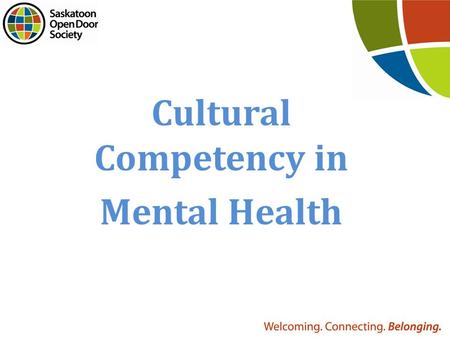 Cultural Competency in Mental Health. Individualism vs Collectivism Who you are and what you do is a reflection of yourself. Who you are and what you.